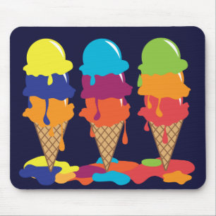 Eiscreme Mousepad