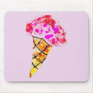 Eiscreme Mousepad