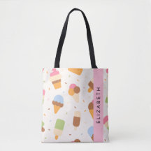 Eiscreme-Muster, Eiscreme, Ihr Name