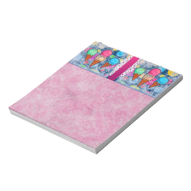 Eiscreme Notizblock (Rotiert)