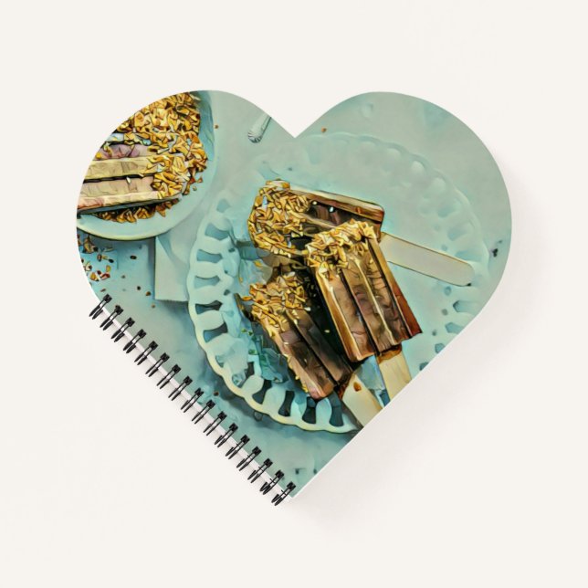 Eiscreme Notizbuch (Vorderseite)