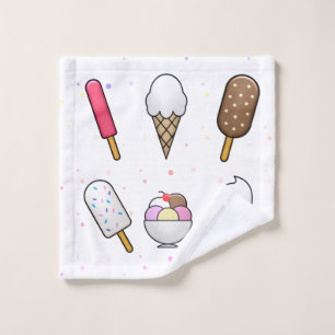 Eiscreme Parlor Dream Badhandtuch Set