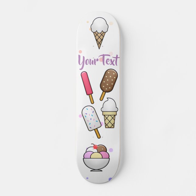 Eiscreme Parlor Dream Skateboard (Vorderseite)