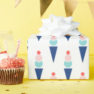 Eiscreme-Party Geschenkpapier