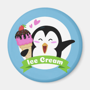 Eiscreme-Pinguinmagneten Magnet