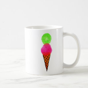 Eiscreme Pop Art Kaffeetasse