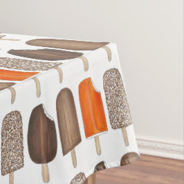 Eiscreme-Pop Bars Popsicle Creamsicle Fudge Tischdecke