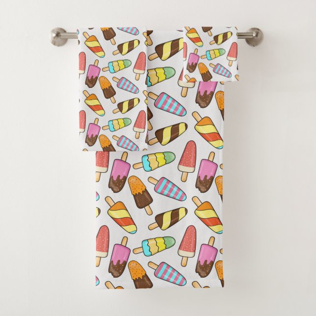 Eiscreme Popsicles Handtuchhandtuch Set (Insitu)