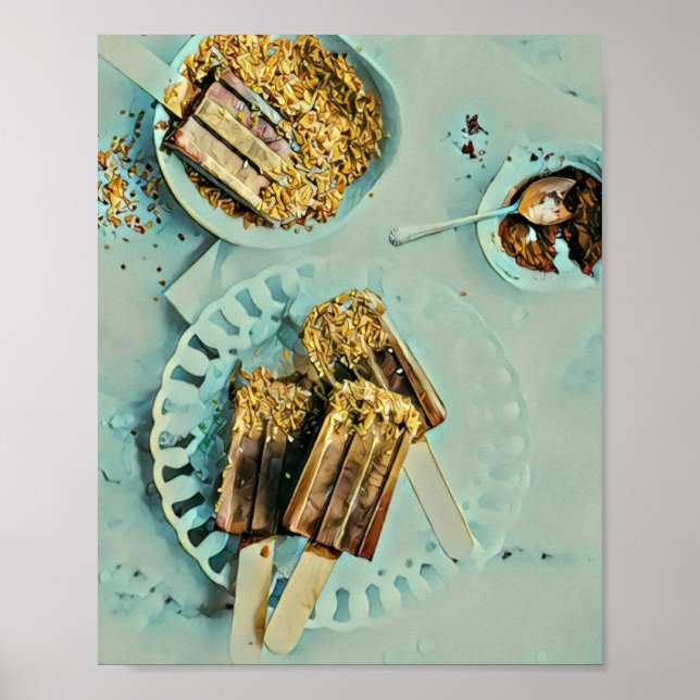 Eiscreme Poster (Vorne)