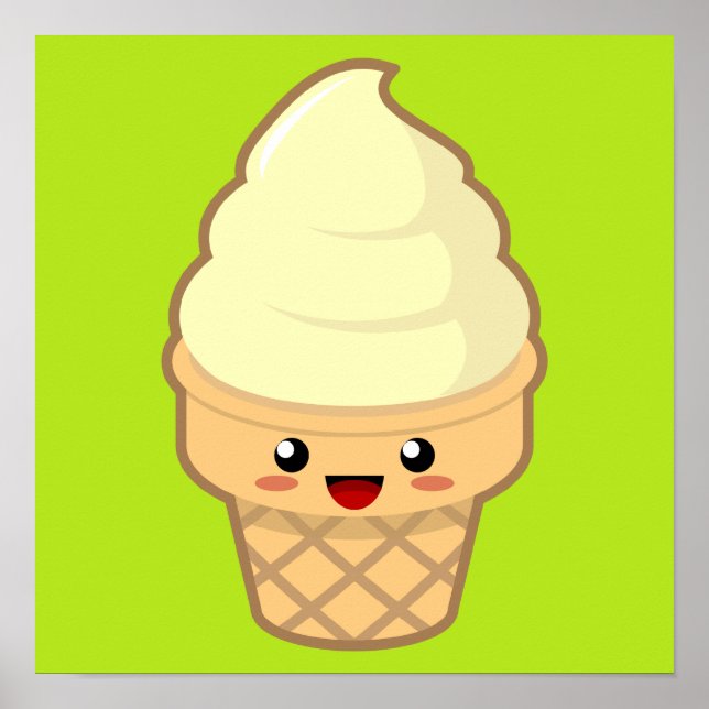 Eiscreme Poster (Vorne)