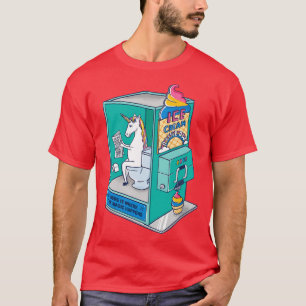 Eiscreme Regenbogen T-Shirt