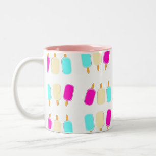 Eiscreme Rosa Tasse