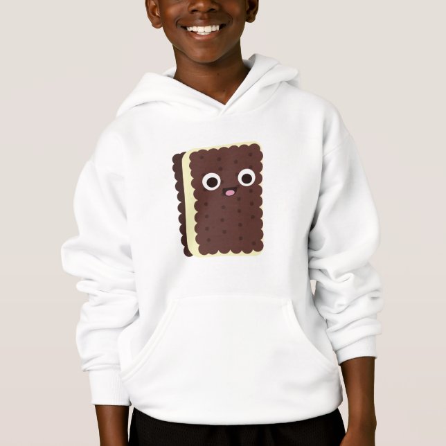 Eiscreme-Sandwich Hoodie (Vorderseite)
