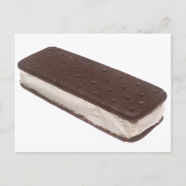 Eiscreme Sandwich Postkarte (Vorderseite)