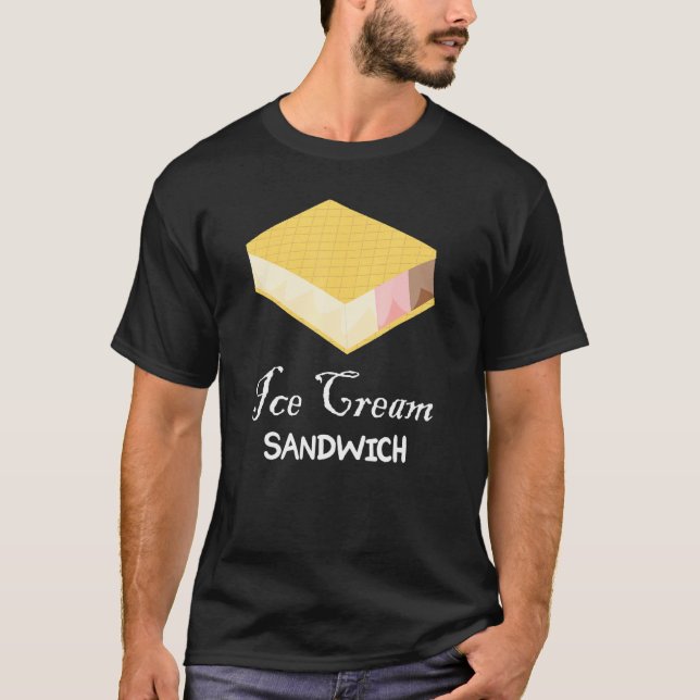 Eiscreme Sandwich T-Shirt (Vorderseite)