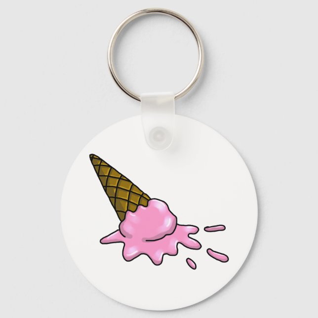 Eiscreme Schlüsselanhänger (Vorderseite)