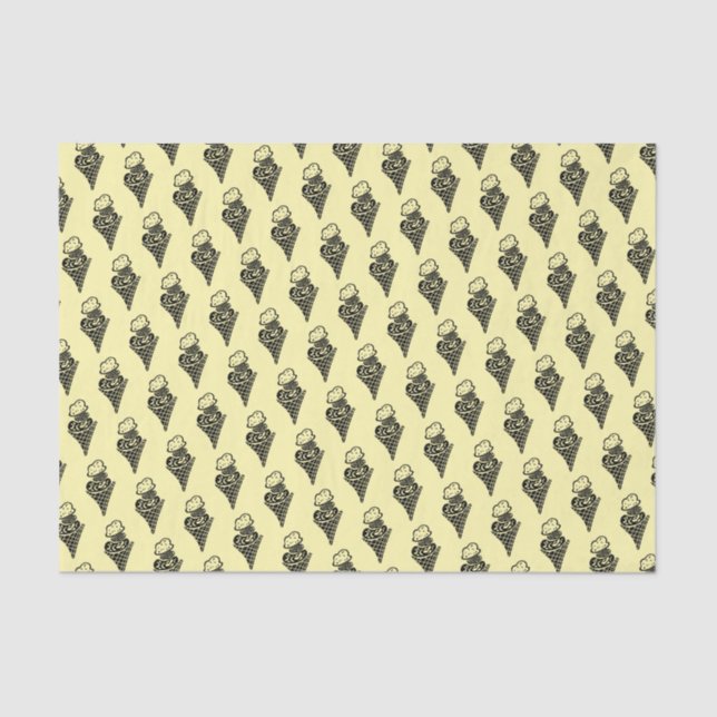 Eiscreme Seidenpapier (Vorderseite)