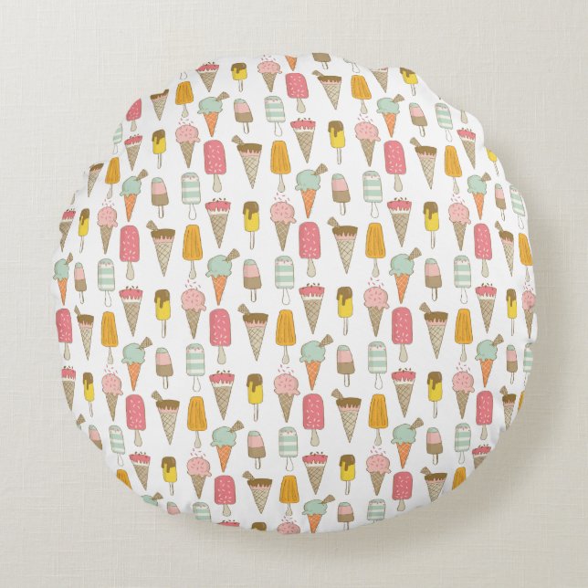 Eiscreme Shop Novelty Kissen (Vorderseite)