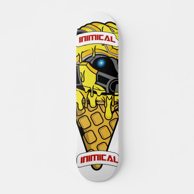Eiscreme Skateboard (Vorne)