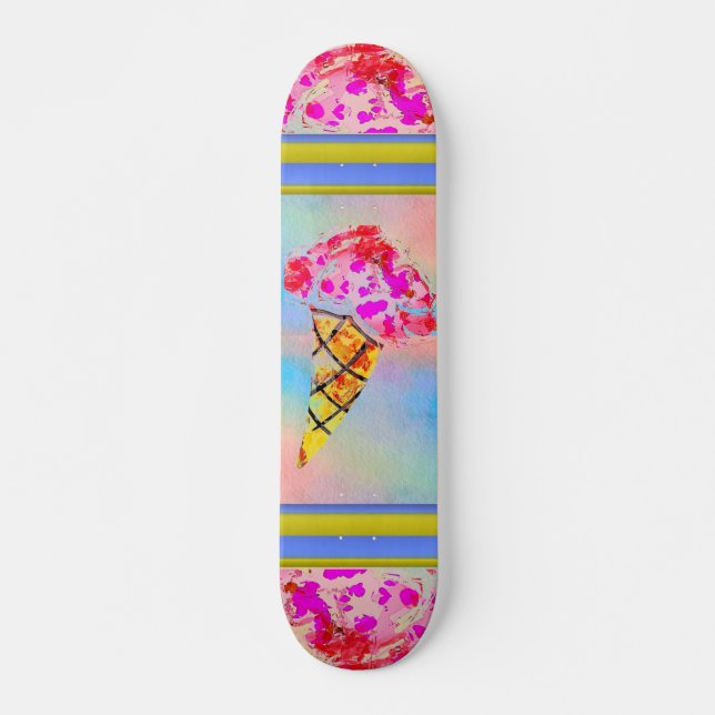 Eiscreme-Skateboard Skateboard (Vorne)