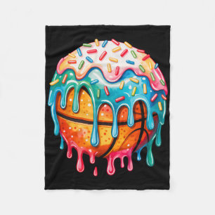 Eiscreme Skelett Tropf Jungen Mädchen Kinder Skele Fleecedecke