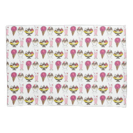 Eiscreme Social Sundance Milkshake Banana Split Kissenbezug