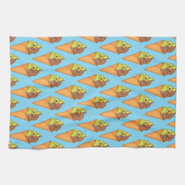 Eiscreme Soft Serve Matcha Green Tee Dessert Geschirrtuch