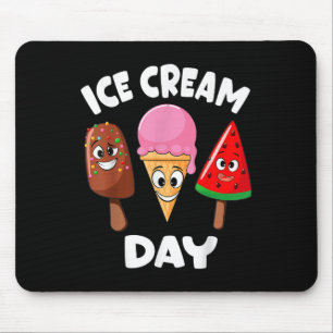 Eiscreme Sommerlicher Party Eiscreme Maker Kinder Mousepad