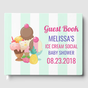 Eiscreme Sozialbabydusche Gästebuch