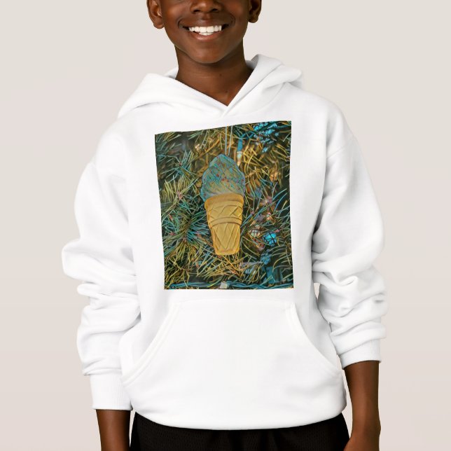 Eiscreme-Sprinklen Hoodie (Vorderseite)