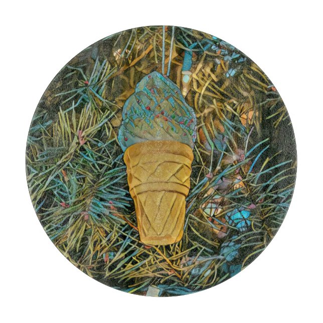 Eiscreme-Sprinklen Schneidebrett (Vorderseite)