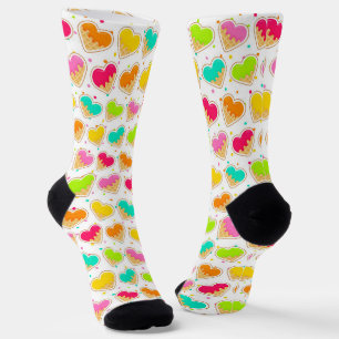 Eiscreme Sprinkles Muster Socken