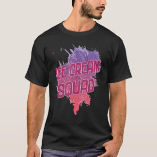 Eiscreme Squad Sarcastic Joke T-Shirt
