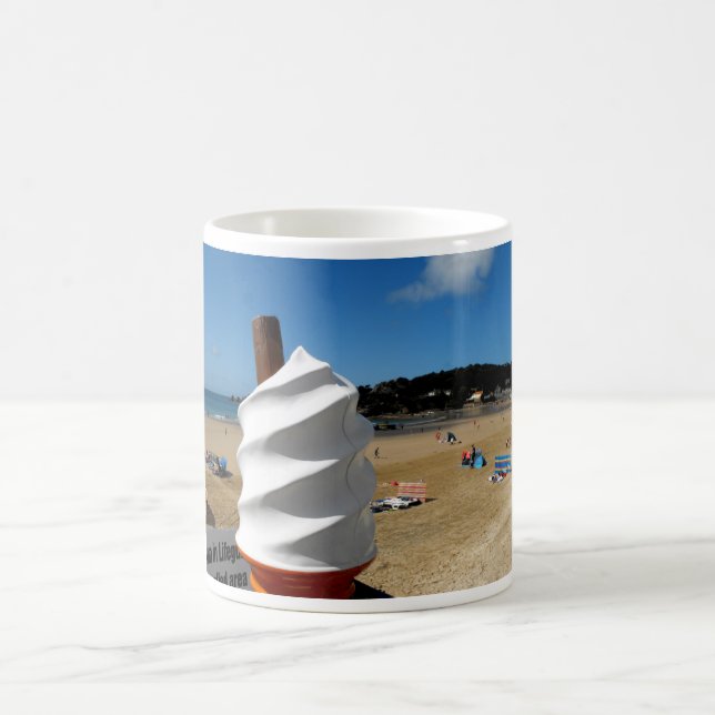 Eiscreme St Brelade's Beach Kaffeetasse (Mittel)