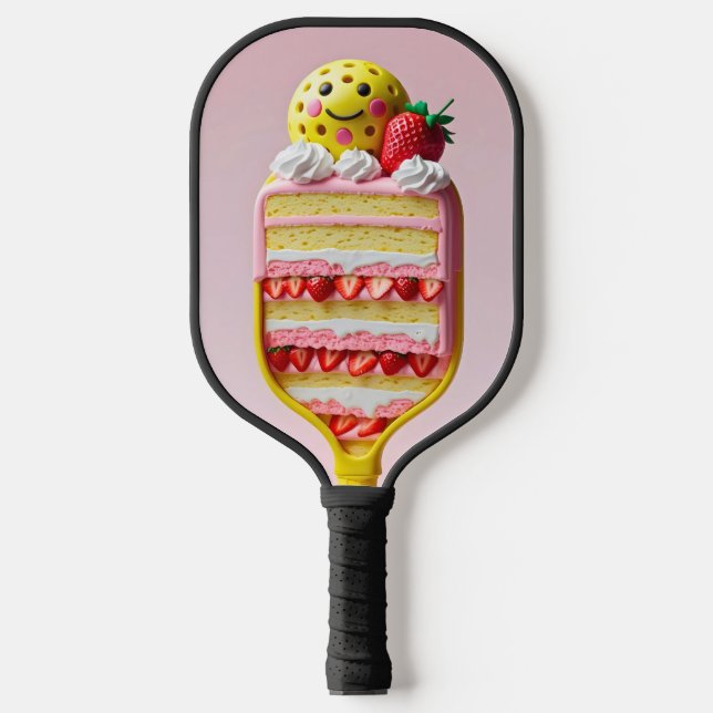 Eiscreme Sundae Pickleball Pickleball Schläger (Vorderseite)