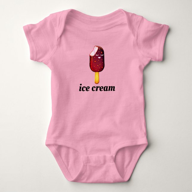 Eiscreme-T - Shirt (Vorderseite)