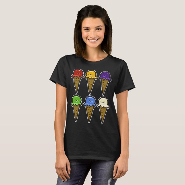 Eiscreme T-Shirt (Vorne ganz)