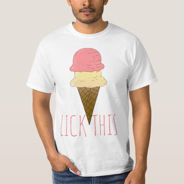 Eiscreme T-Shirt (Vorderseite)