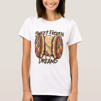 Eiscreme-Tag süß gefroren T-Shirt