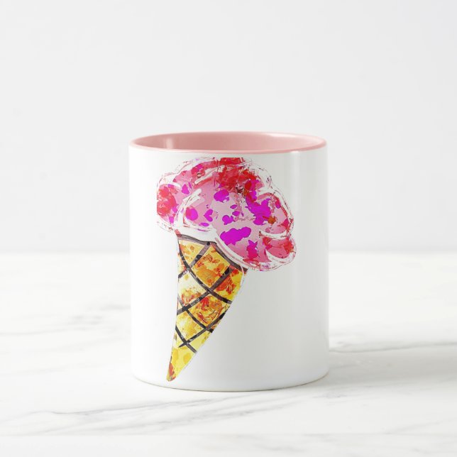 Eiscreme Tasse (Zentrum)