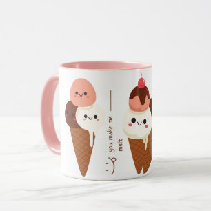 Eiscreme-Tasse - Süßigkeiten Leckerei Tasse