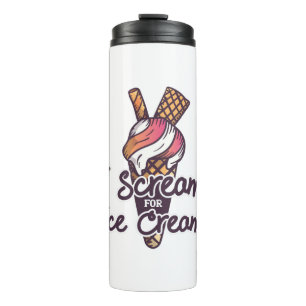 Eiscreme Thermosbecher