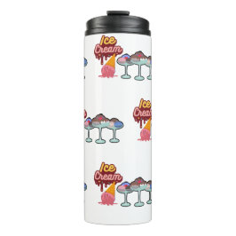 Eiscreme Thermosbecher