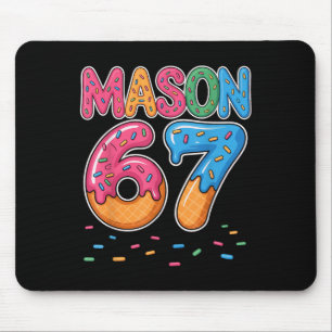 Eiscreme-Tropf-Mason Six Seven 6 7 Gen-Alpha-Slang Mousepad