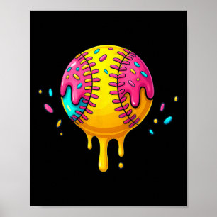 Eiscreme-Tropfen mit Streuseln Softll-Tropfen für Poster
