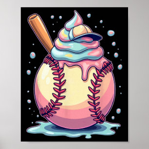 Eiscreme-Tropfen verkaufen _1 Poster