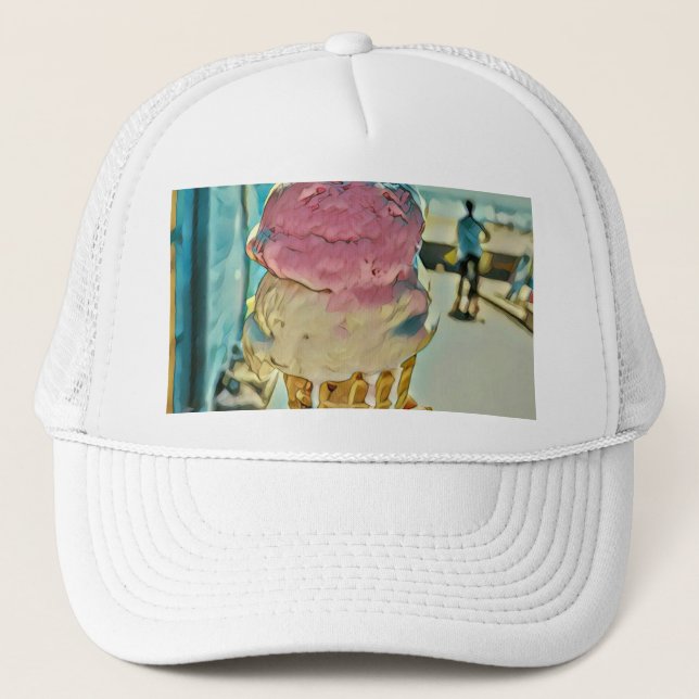 Eiscreme Truckerkappe (Vorderseite)