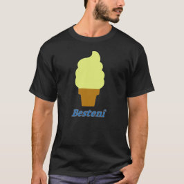 Eiscreme und der Text Bestenî T-Shirt