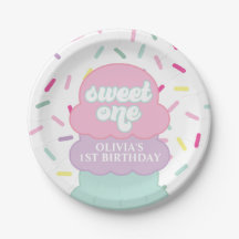 Eiscreme und Sprinkles Sweet One 1st Birthday Pap