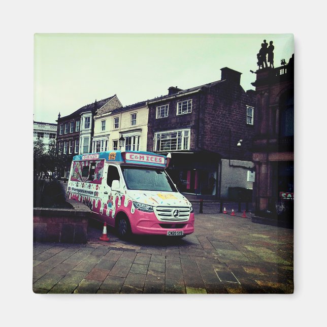 Eiscreme-van Magnet (Vorne)